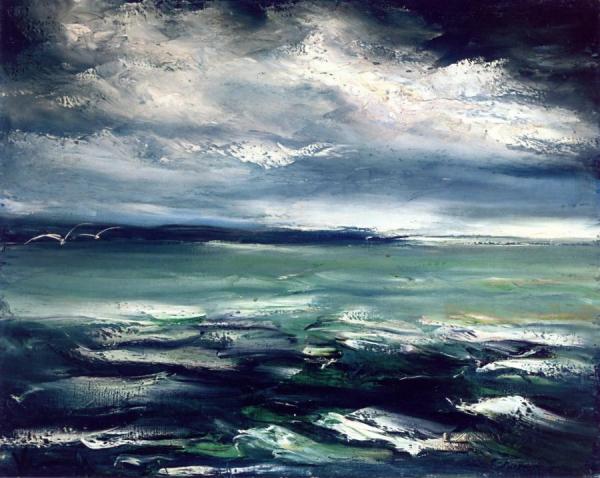 Seascape by Maurice De Vlaminck