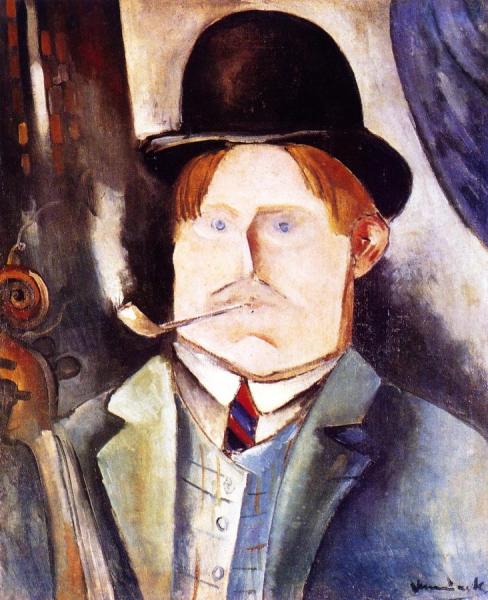Self-portrait by Maurice De Vlaminck