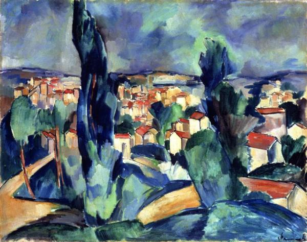 Small Town by Maurice De Vlaminck