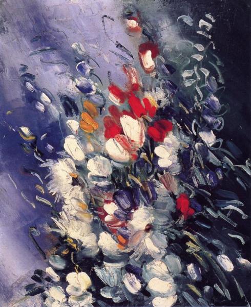 Spray Of Flowers by Maurice De Vlaminck