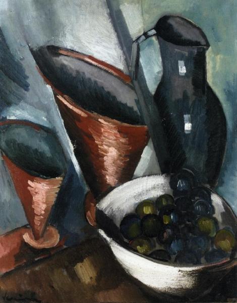 Still Life: Copper Goblets by Maurice De Vlaminck