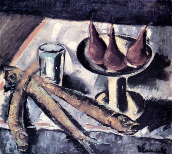 Still Life With Fish by Maurice De Vlaminck