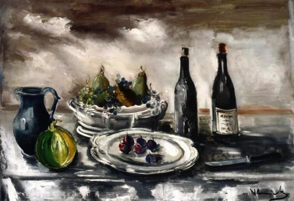 Still Life With Fruit by Maurice De Vlaminck