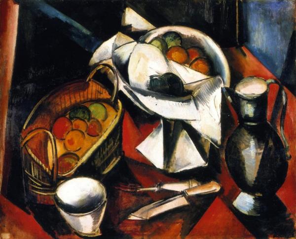 Still Life With Knife by Maurice De Vlaminck