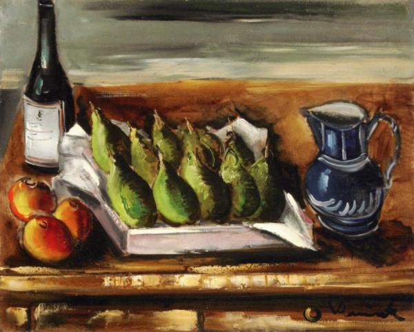 Still Life With Pears by Maurice De Vlaminck