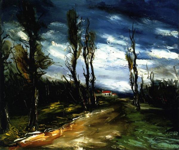 Stormy Landscape by Maurice De Vlaminck