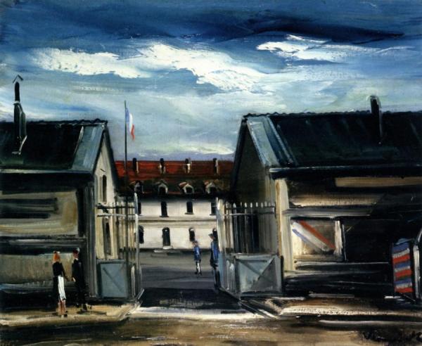 The Barracks by Maurice De Vlaminck