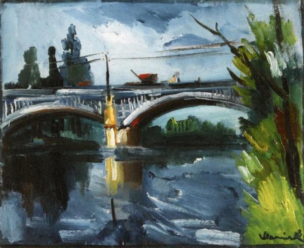 The Bridge by Maurice De Vlaminck