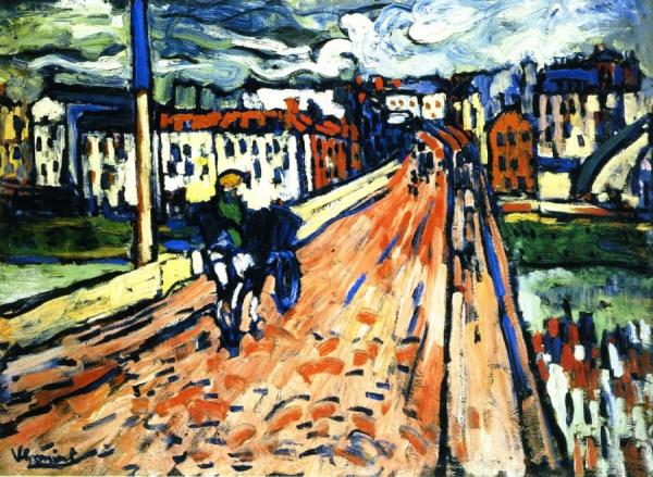 The Bridge At Chatou by Maurice De Vlaminck