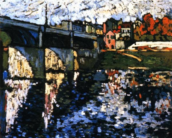 The Bridge At Chatou by Maurice De Vlaminck Oil Painting Reproductions