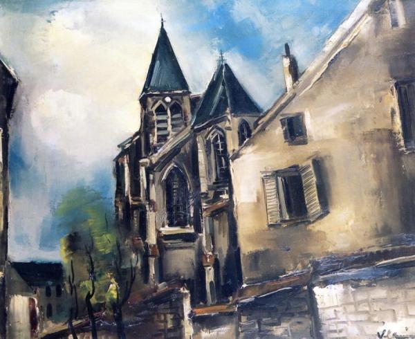 The Cathedral by Maurice De Vlaminck