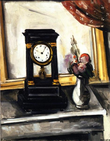 The Clock by Maurice De Vlaminck Oil Painting Reproductions