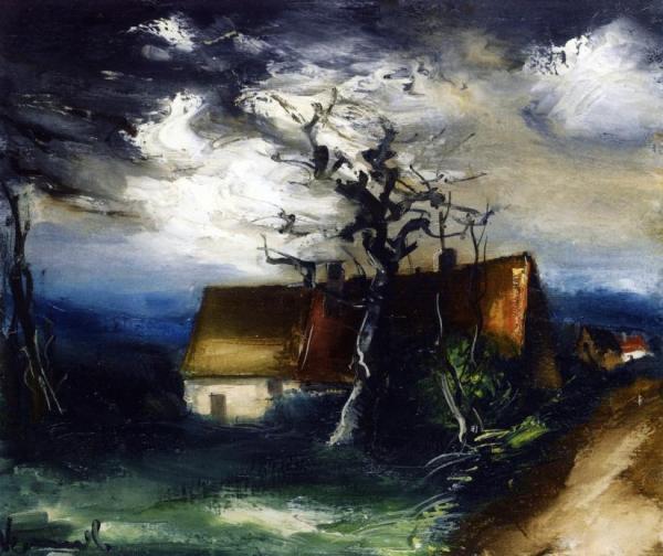 The Cottage by Maurice De Vlaminck
