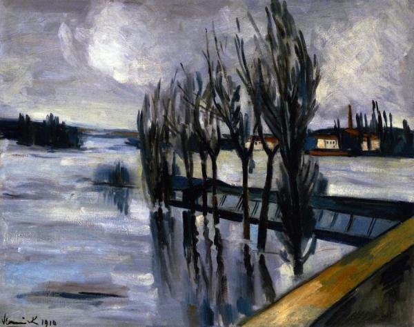 The Flooding Of The Seine by Maurice De Vlaminck
