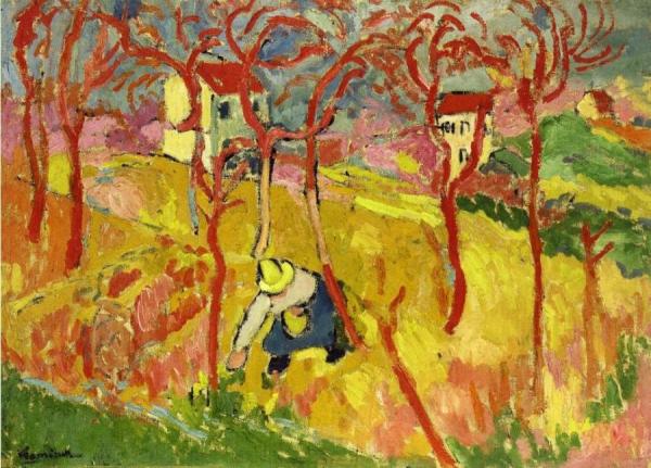The Gardener by Maurice De Vlaminck