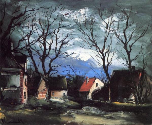 The Hamlet by Maurice De Vlaminck