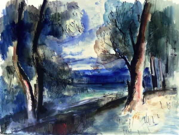 The Mill by Maurice De Vlaminck