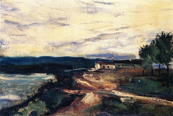 The Oise Near Meriel by Maurice De Vlaminck
