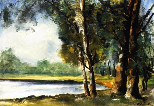 The Pond by Maurice De Vlaminck