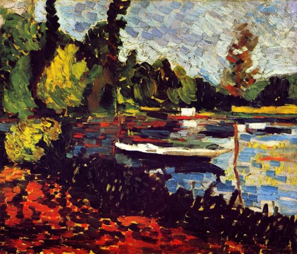 The Pond At Saint-cucufa by Maurice De Vlaminck