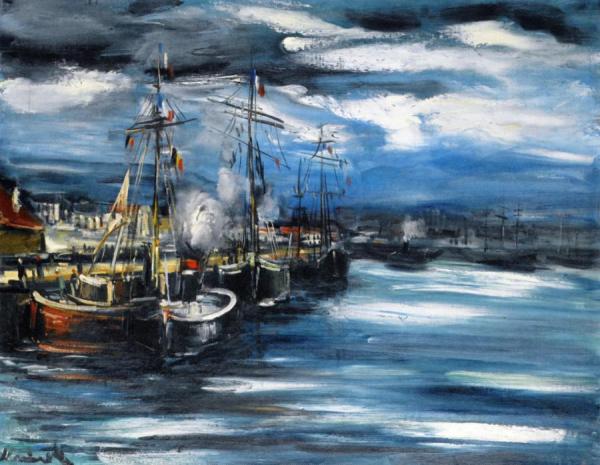 The Port by Maurice De Vlaminck