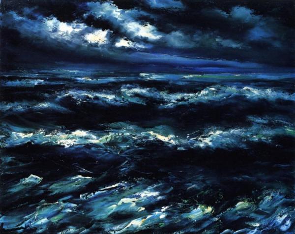 The Sea by Maurice De Vlaminck