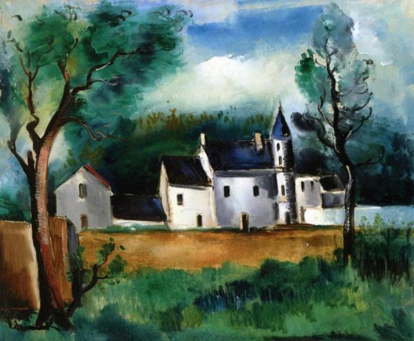 The Tower by Maurice De Vlaminck