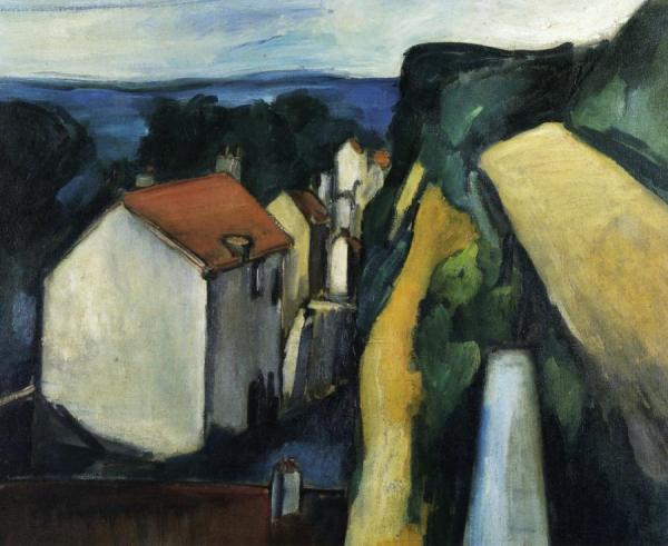 The Village by Maurice De Vlaminck