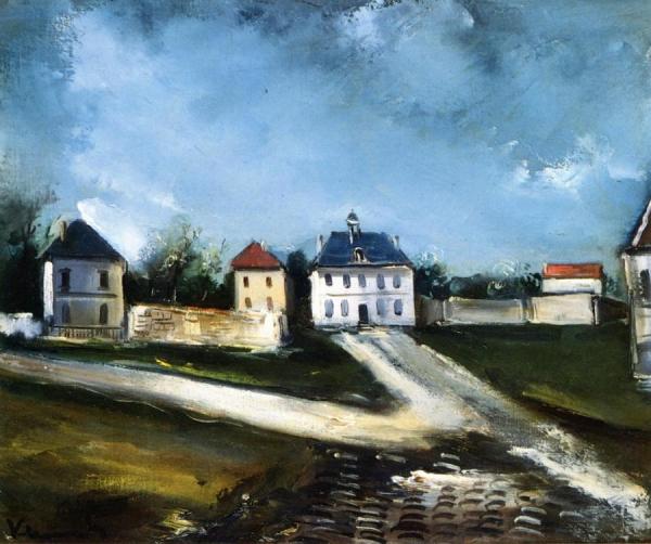 Two Paths by Maurice De Vlaminck Oil Painting Reproductions