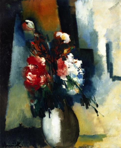 Vase Of Flowers by Maurice De Vlaminck