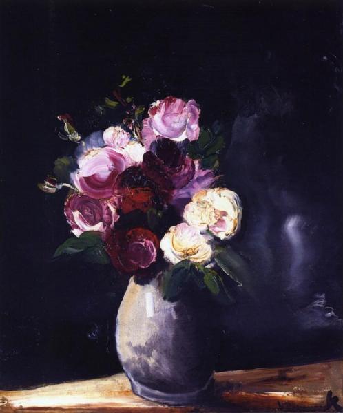Vase Of Flowers by Maurice De Vlaminck