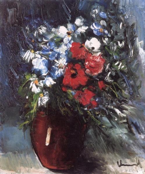 Vase Of Flowers by Maurice De Vlaminck Oil Painting Reproductions