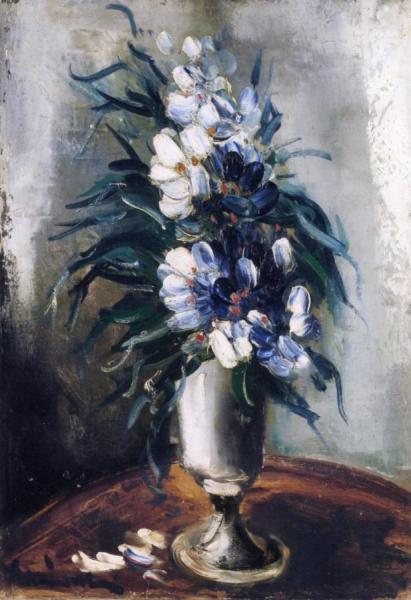 Vase Of Flowers by Maurice De Vlaminck