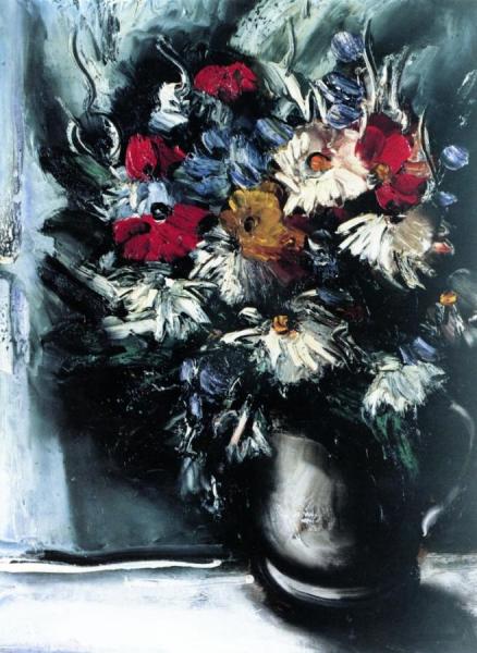 Vase Of Flowers by Maurice De Vlaminck