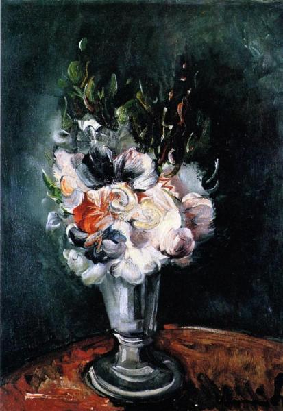 Vase Of Flowers by Maurice De Vlaminck