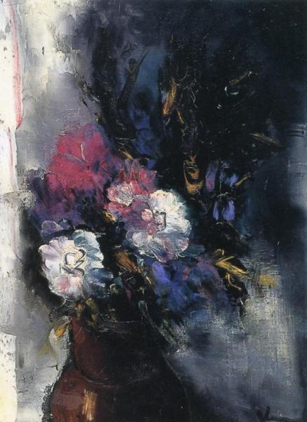 Vase Of Flowers by Maurice De Vlaminck