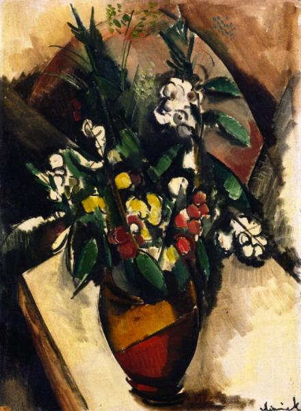 Vase Of Flowers by Maurice De Vlaminck