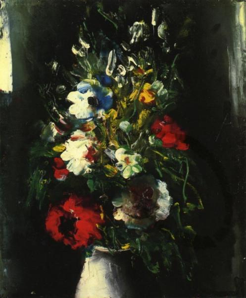 Vase Of Flowers by Maurice De Vlaminck