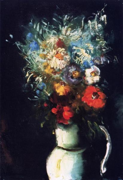 Vase Of Flowers by Maurice De Vlaminck
