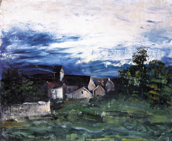 Village by Maurice De Vlaminck