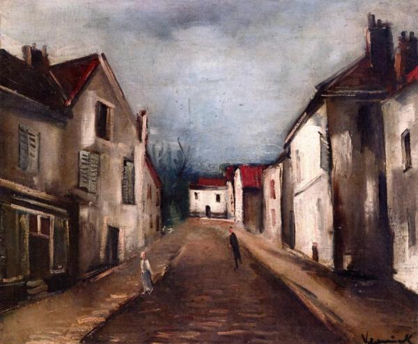 Village by Maurice De Vlaminck