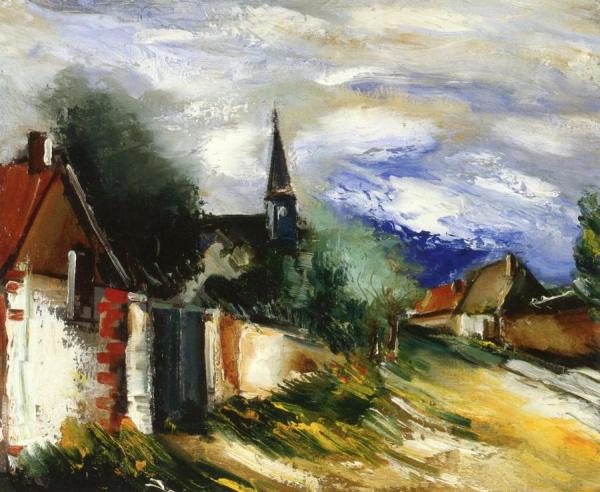 Village by Maurice De Vlaminck
