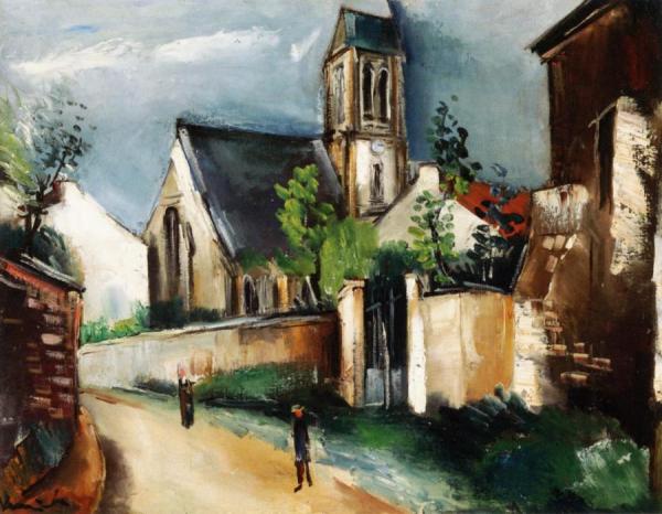Maurice De Vlaminck Village Church