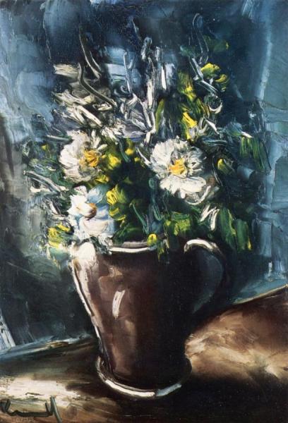 White Bouquet by Maurice De Vlaminck