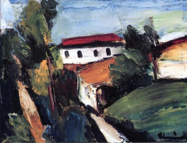 White House by Maurice De Vlaminck