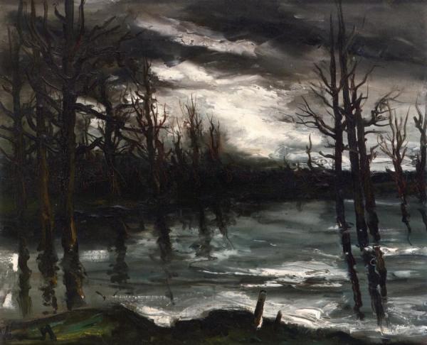 Winter by Maurice De Vlaminck