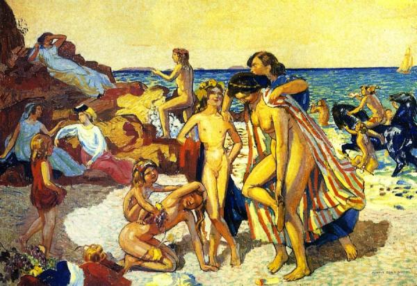 Bacchus And Ariadne by Maurice Denis