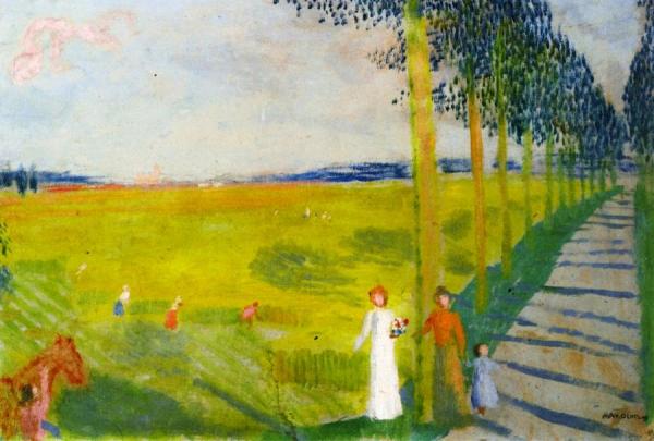 Country Landscape by Maurice Denis