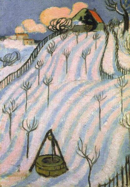 Furrows In The Snow by Maurice Denis