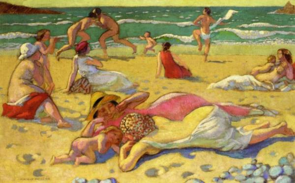 Games In The Sand by Maurice Denis